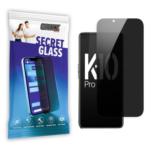 Szkło prywatyzujące GrizzGlass SecretGlass do Oppo K10 Pro