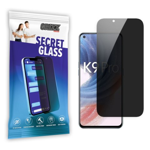 Szkło prywatyzujące GrizzGlass SecretGlass do Oppo K9 Pro 5G