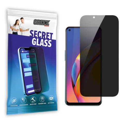 Szkło prywatyzujące GrizzGlass SecretGlass do Oppo Reno 5 Lite