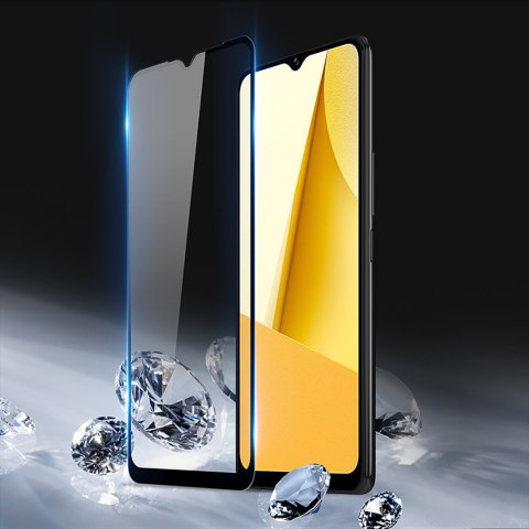 Szkło hartowane Dux Ducis 9D Tempered Glass Vivo Y16/Y02s czarny (case friendly)