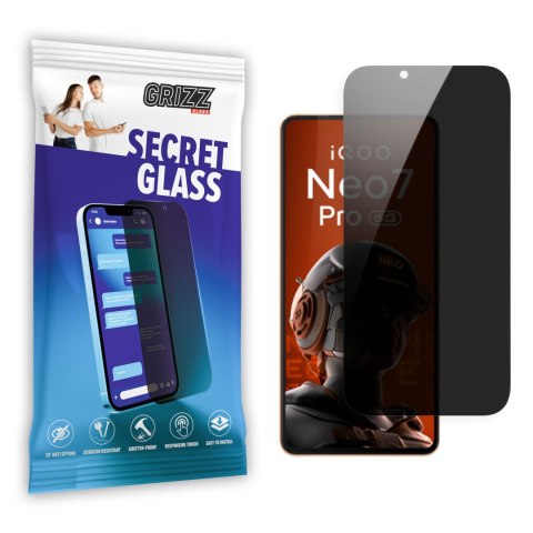 Szkło prywatyzujące GrizzGlass SecretGlass do vivo iQOO Neo 7 Pro