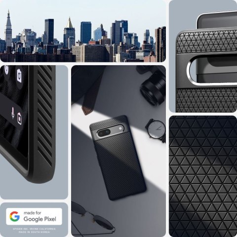 Etui Spigen Liquid Air Google Pixel 7a Matte Black