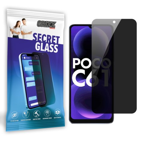 Szkło prywatyzujące GrizzGlass SecretGlass do Xiaomi POCO C61