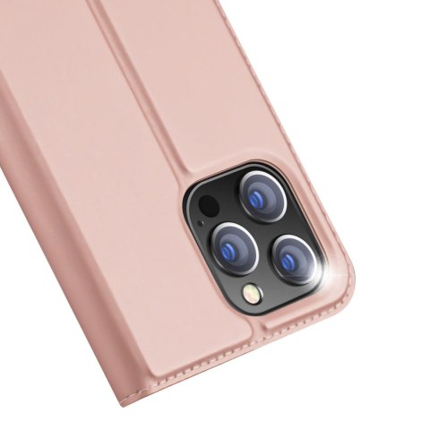 Etui iPhone 15 Pro Max Dux Ducis Skin Pro różowe