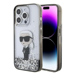 Etui na telefon iPhone 15 Pro Max Karl Lagerfeld Liquid Glitter Hardcase