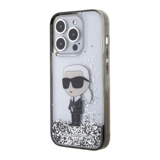 Etui na telefon iPhone 15 Pro Max Karl Lagerfeld Liquid Glitter Hardcase