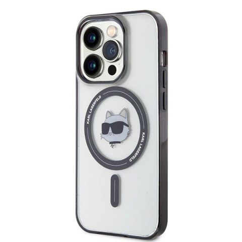 Etui na telefon iPhone 15 Pro Max Karl Lagerfeld Choupette MagSafe