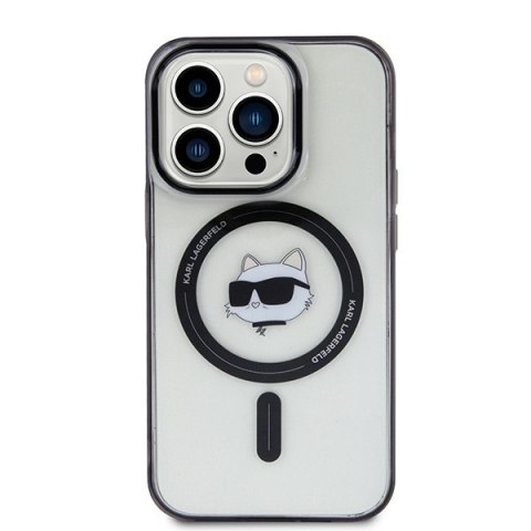 Etui na telefon iPhone 15 Pro Max Karl Lagerfeld Choupette MagSafe