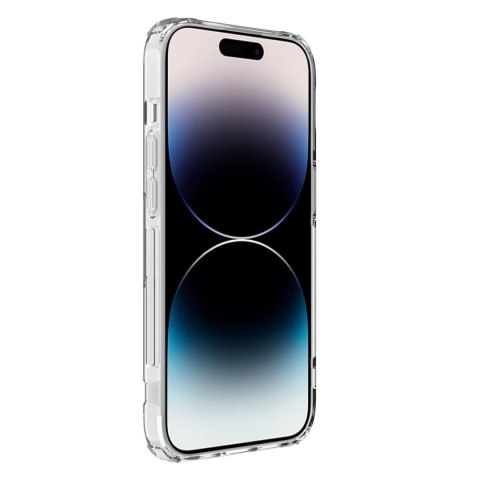 Etui na telefon iPhone 15 Pro Max Nillkin Nature Pro Magnetic białe