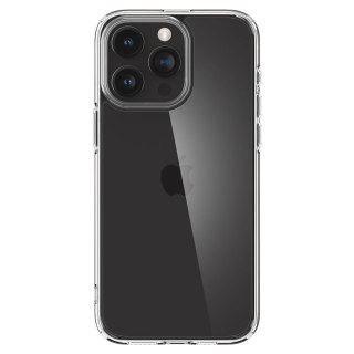 Etui na telefon iPhone 15 Pro Max Spigen Ultra Hybrid przezroczyste