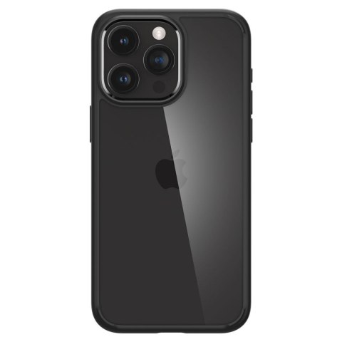 Etui na telefon iPhone 15 Pro Max Spigen Ultra Hybrid czarne matowe