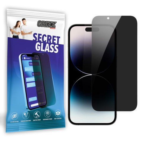 Szkło prywatyzujące iPhone 15 Pro Max GrizzGlass SecretGlass