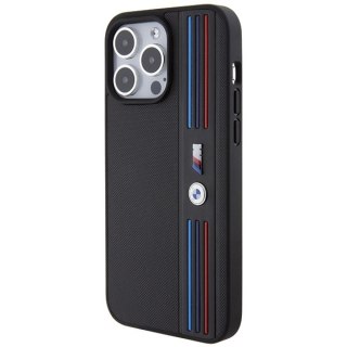 Etui BMW BMHCP15X22PPMK Apple iPhone 15 Pro Max Tricolor M Collection czarny/black