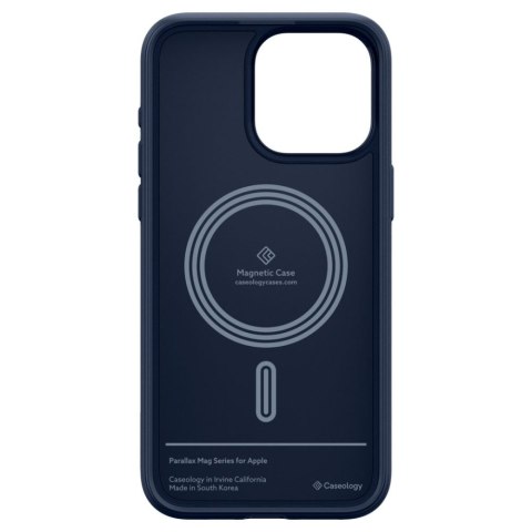 Etui na telefon iPhone 15 Pro Max Caseology Midnight Blue - Ochrona i Styl