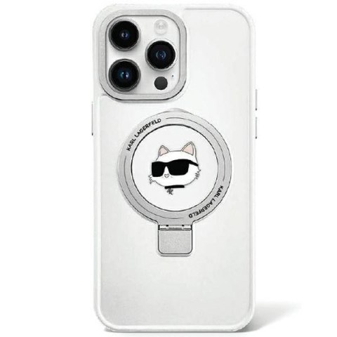 Etui na telefon iPhone 15 Pro Max Karl Lagerfeld Choupette MagSafe