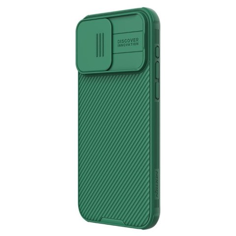 Etui na telefon iPhone 15 Pro Max Nillkin CamShield Pro zielony