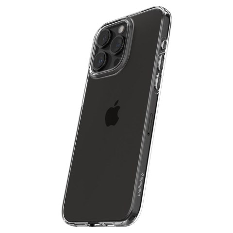 Etui na telefon iPhone 15 Pro Max Spigen Liquid Crystal przezroczyste