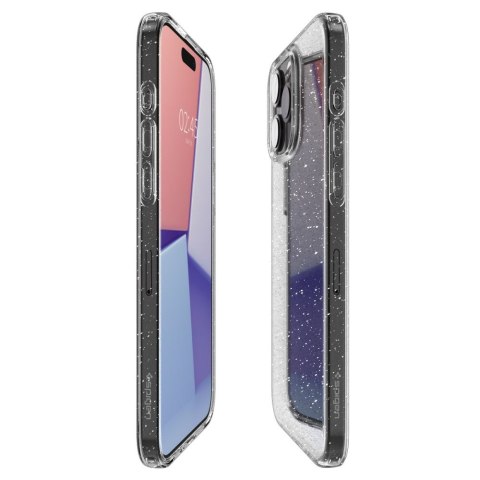 Etui na telefon iPhone 15 Pro Max Spigen Liquid Crystal przezroczyste