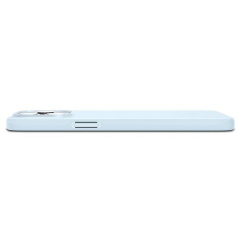 Etui na telefon iPhone 15 Pro Max Spigen Thin Fit niebieskie Mute