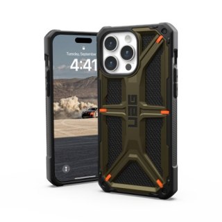 Etui UAG Urban Armor Gear Monarch Apple iPhone 15 Pro Max (kevlar element green)