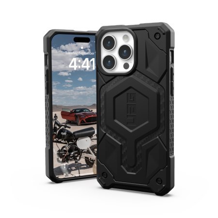 Etui UAG Urban Armor Gear Monarch Pro Apple iPhone 15 Pro Max MagSafe (carbon fiber)