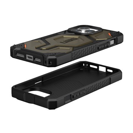 Etui na telefon iPhone 15 Pro Max UAG Monarch Pro MagSafe kevlar zielone