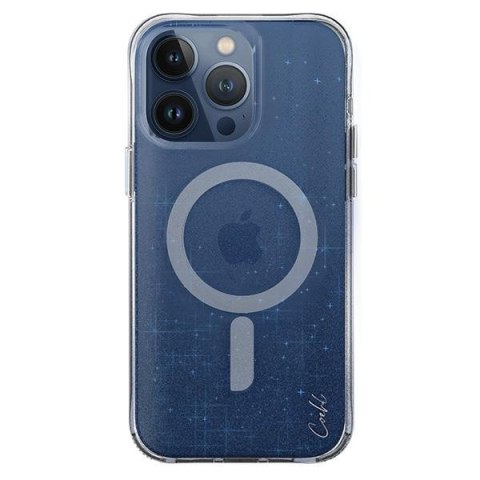 Etui na telefon iPhone 15 Pro Max UNIQ Coehl Lumino niebieskie