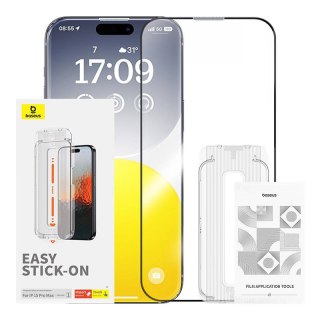 Szkło hartowane iPhone 15 Pro Max Baseus Sapphire