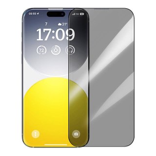 Szkło prywatyzujące Baseus Sapphire Apple iPhone 15 Pro Max