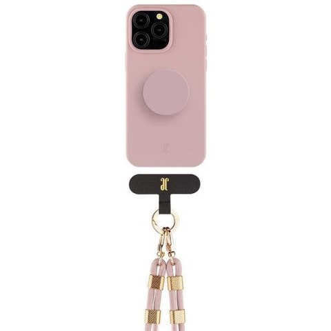 Etui iPhone 15 Pro Just Elegance PopGrip przezroczyste