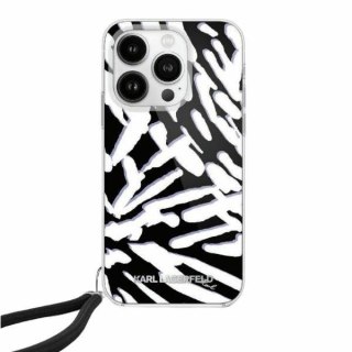 Etui na telefon iPhone 15 Pro Max Karl Lagerfeld Zebra Pattern Hardcase