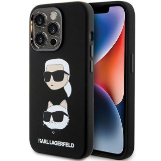 Etui na telefon iPhone 15 Pro Max Karl Lagerfeld Silicone Choupette