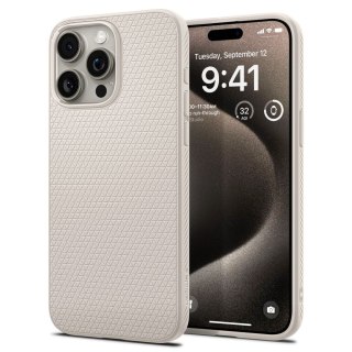 Etui Spigen Liquid Air Apple iPhone 15 Pro Max Natural Titanium