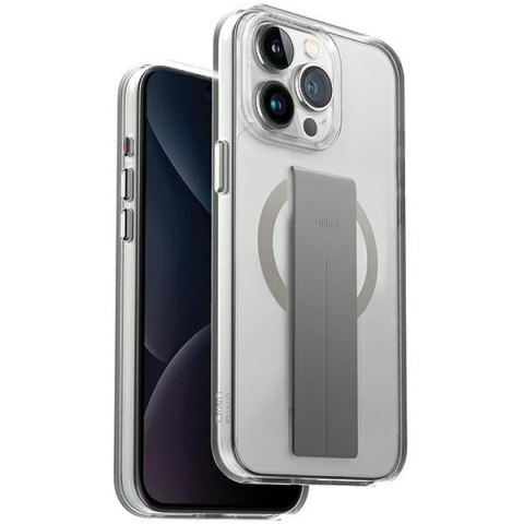 Etui na iPhone 15 Pro Max UNIQ Heldro MagClick Charging przezroczyste