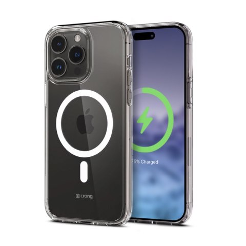 Etui na telefon iPhone 15 Pro Crong przezroczyste, ochrona i styl