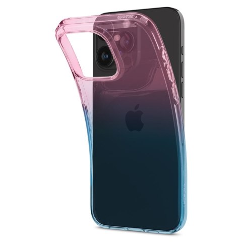 Etui na telefon iPhone 15 Pro Spigen Liquid Crystal różowe - ochrona i styl