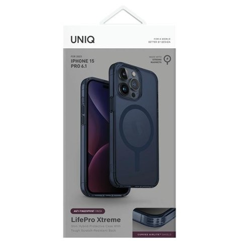 Etui na telefon iPhone 15 Pro UNIQ LifePro Xtreme MagClick Charging