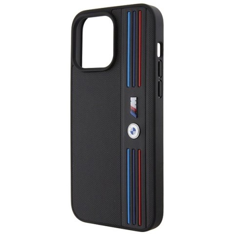 Etui na telefon iPhone 15 Pro BMW czarne Tricolor M Collection