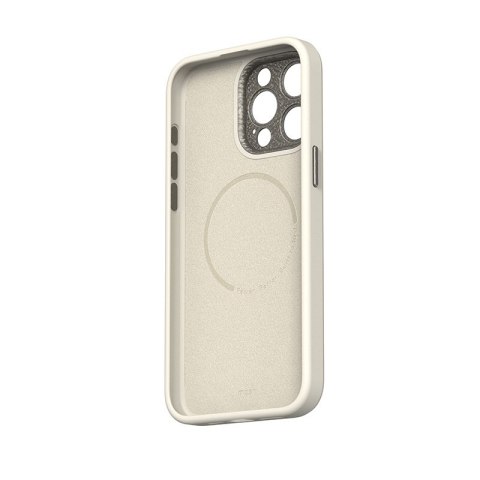 Etui Moshi Napa MagSafe Apple iPhone 15 Pro (Eggnog White)