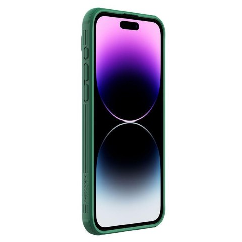 Etui na telefon iPhone 15 Pro Nillkin CamShield Pro zielony