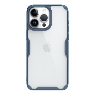 Etui iPhone 15 Pro Nillkin Nature Pro niebieskie