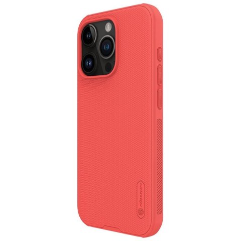 Etui na telefon iPhone 15 Pro Nillkin Super Shield Pro czerwony