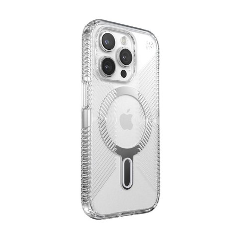 Etui na telefon iPhone 15 Pro Speck Presidio Perfect-Clear Grip MagSafe