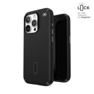 Etui na telefon iPhone 15 Pro Speck Presidio2 Pro ClickLock MagSafe czarne szare białe