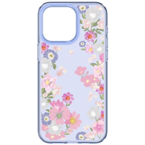 Etui na telefon iPhone 15 Pro Spigen Liquid Crystal Blossom - Ochrona