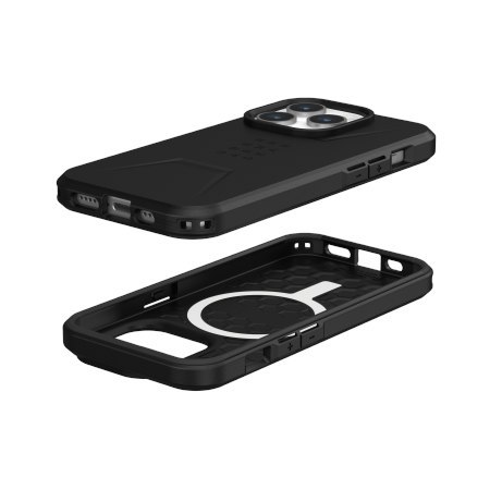 Etui na telefon iPhone 15 Pro UAG Civilian MagSafe czarne