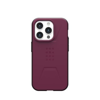 Etui UAG Urban Armor Gear Civilian MagSafe Apple iPhone 15 Pro (bordeaux)