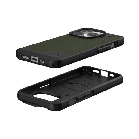 Etui na telefon iPhone 15 Pro UAG Metropolis LT MagSafe oliwkowe