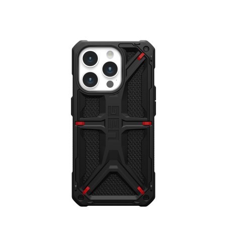 Etui na telefon iPhone 15 Pro UAG Monarch Kevlar czarne - odporne i stylowe