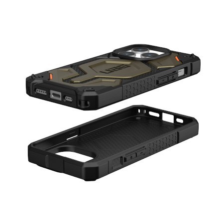 Etui na telefon iPhone 15 Pro UAG Monarch Pro MagSafe kevlar zielone